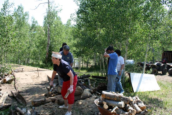 2007 White Family Reunion at Scofield Utah